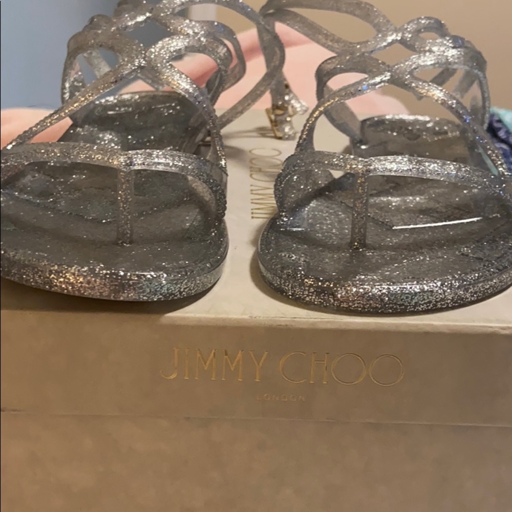 Jimmy Choo
Women's Lance Strappy Jelly Sandals